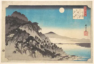 The Autumn Moon at Ishiyama Hiroshige
